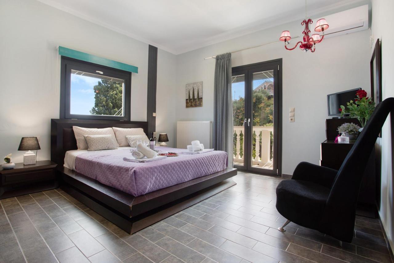 Zante Sunset Vibes Luxury Villa Áno Yerakaríon Bagian luar foto